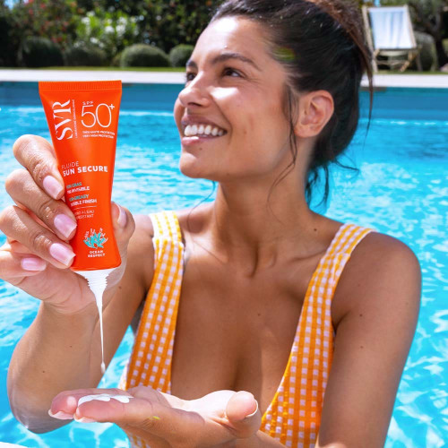 SVR Sun Secure Fluide SPF50+ 50ml - Protection Haute, Non Gras