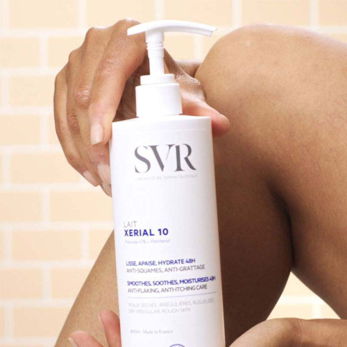 SVR Xérial 10 Lait Corps 400ml - Hydratation 48h, Anti-squames