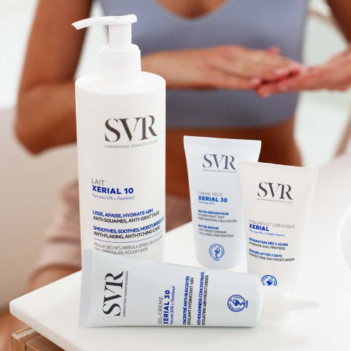 SVR Xérial 10 Lait Corps 400ml - Hydratation 48h, Anti-squames