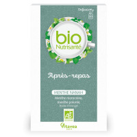 Infusion Bio Après-Repas Nutrisanté 20 Sachets - Digestion