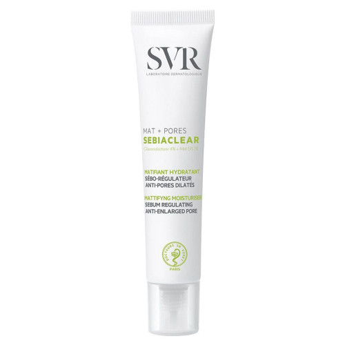 SVR Sebiaclear Mat+Pores 40ml: Soin Matifiant Anti-Brillance