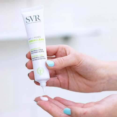 SVR Sebiaclear Mat+Pores 40ml: Soin Matifiant Anti-Brillance