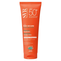 SUN SECURE - Lait Solaire Hydratant Invisible Sans Parfum SPF50+ - Visage et Corps - Peaux Hypersensibles au Soleil, 250ml