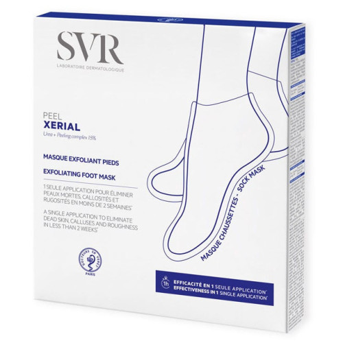 Xérial Peel masque exfoliant pieds 1 paire