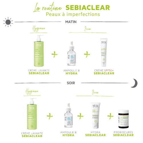 Sebiaclear Crème Lavante 400 ml