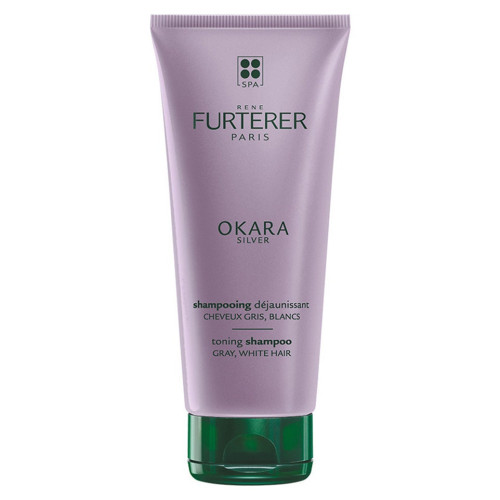 Furterer Okara Silver Shampooing 250ml - Beauté Lumineuse Cheveux Gris