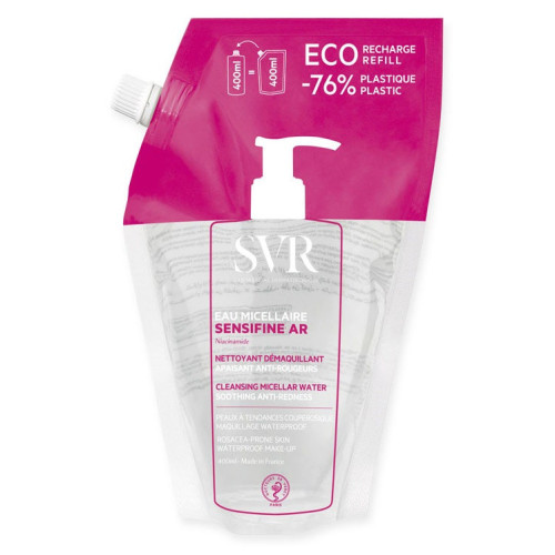 SVR Sensifine AR Eau Micellaire 400ml Peau Sensible Rougeurs
