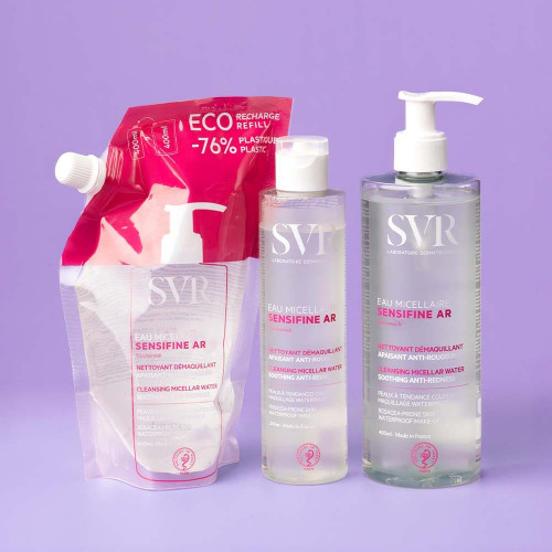 SVR Sensifine AR Eau Micellaire 400ml Peau Sensible Rougeurs
