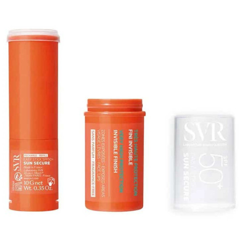 SVR Sun Secure Easy Stick SPF50+ 10g Protection Solaire Haute