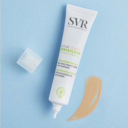 SVR Sebiaclear Active Teinté 40 ml - Unifie et corrige imperfections