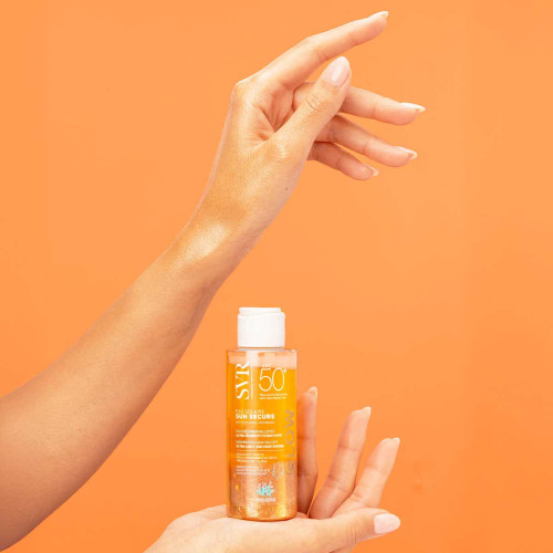 SVR Sun Secure SPF50+ Glow - Protection solaire ultra-légère & éclat