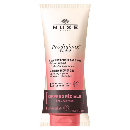 NUXE Prodigieux Floral Gel Douche 2x200ml - Douceur Addictive