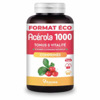 Nutrisanté Acérola 1000 60 Comprimés - Boost Immunité et Énergie