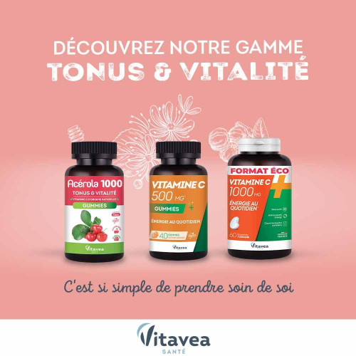 Nutrisanté Acérola 1000 60 Comprimés - Boost Immunité et Énergie