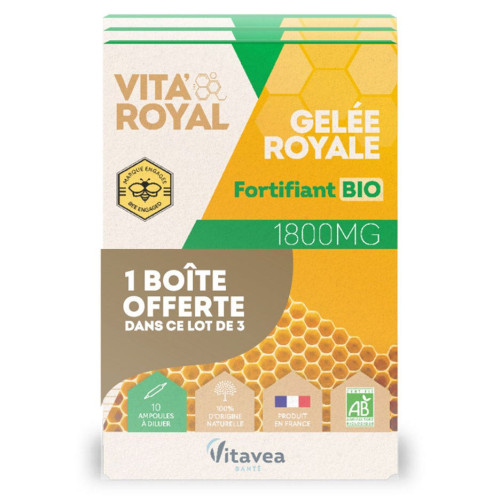 Nutrisante Vitavea Vita Royal 30 Ampoules - Boost Immunité Hiver