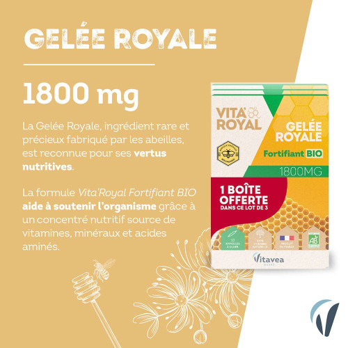 Nutrisante Vitavea Vita Royal 30 Ampoules - Boost Immunité Hiver