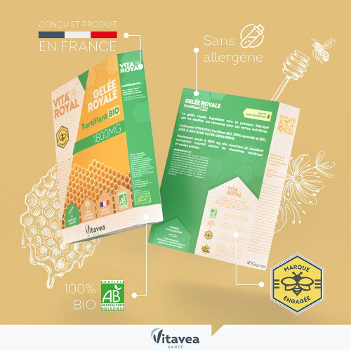 Nutrisante Vitavea Vita Royal 30 Ampoules - Boost Immunité Hiver