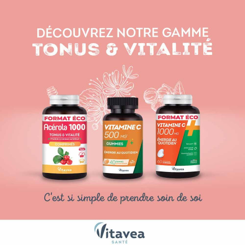 Nutrisanté Acérola 1000 Gummies 1 Boite - Boost Immunité et Énergie