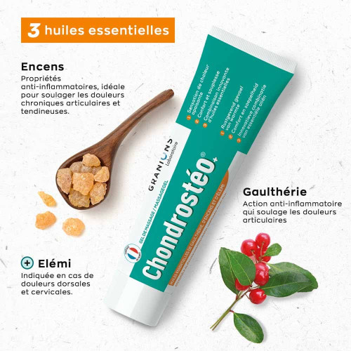 Gel Chondrostéo+ Granions 100ml - Soulage Douleurs Articulaires