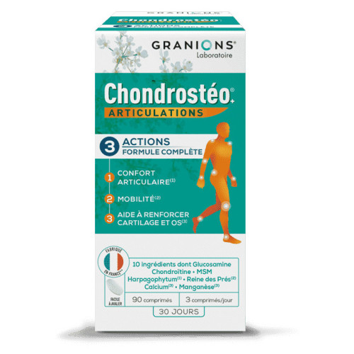 GRANIONS Chondrostéo+ 90 Comprimés - Souplesse Articulaire