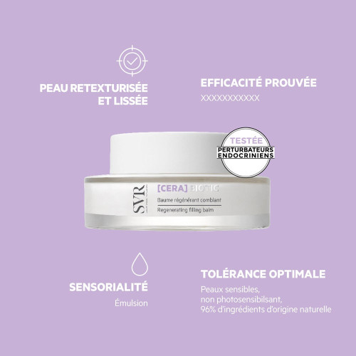 SVR Biotic Cera Baume 50ml - Régénérant et Comblant