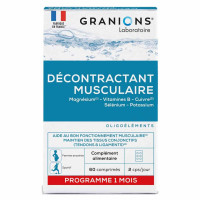 Granions Décontractant Musculaire 60 Comprimés - Soulage Crampes