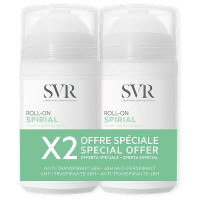 SVR Spirial Déo Anti-Transpirant 48H 2x50ml - Efficacité Extrême