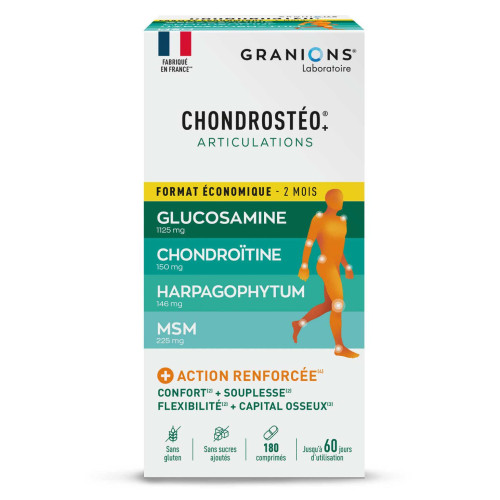 Granions Chondrostéo+ 180 Comprimés - Souplesse Articulaire