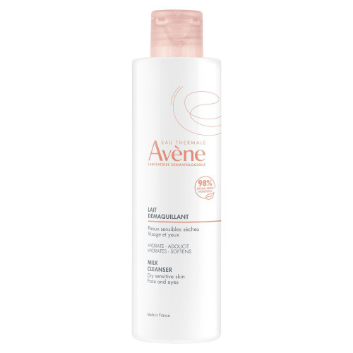 AVENE Lait Démaquillant 200ml - Nettoie et Hydrate