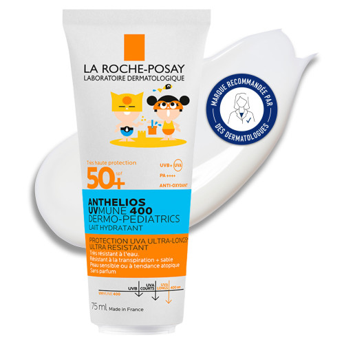 Anthelios Dermo-Pediatrics Lait Solaire Hydratant SPF 50+ 75 ml