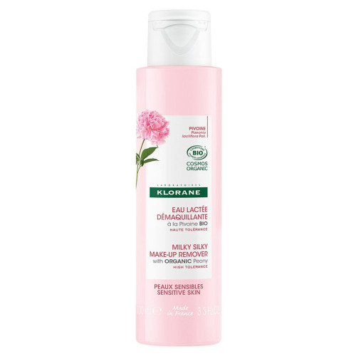 Klorane Eau Lactée Pivoine Bio 100ml - Démaquille et Apaise