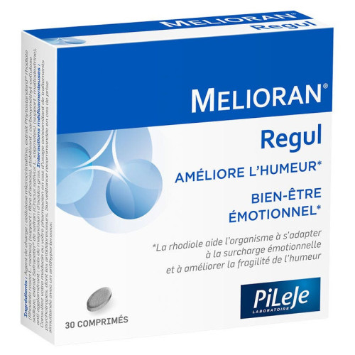PILEJE Melioran Regul 30 Comprimés - Bien-être Émotionnel