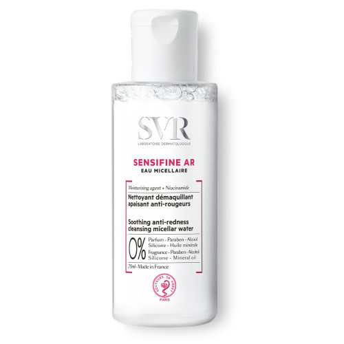 SVR Sensifine AR Eau Micellaire 75mL - Démaquillant Doux