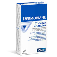 PILEJE Dermobiane Cheveux Ongles 40 Gélules - Renforce et Embellit