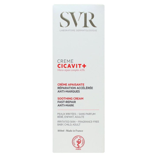 SVR Cicavit+ Crème 100ml - Apaisante Réparation Rapide Anti-Marques