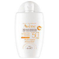 AVENE Fluide Mineral SPF50+ 40ml - Protection et Hydratation
