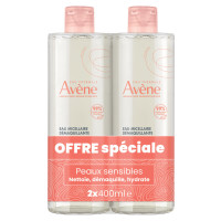 Lotion micellaire nettoyante 2x400ml
