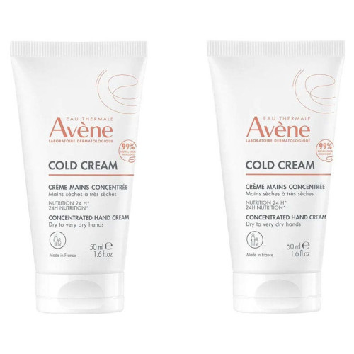 Cold Cream Crème Mains Concentrée 2 x 50 ml