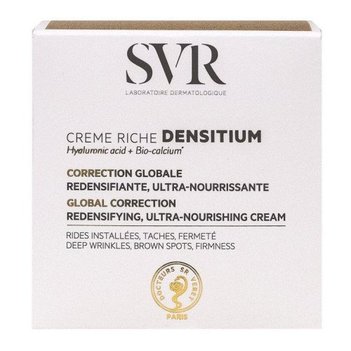 SVR Densitium Crème Riche 50ml Peau Redensifiée et Éclatante