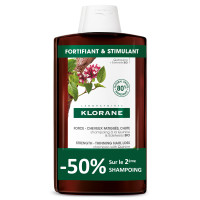 Shampooing à la Quinine et Edelweiss Bio 2 x 400 ml