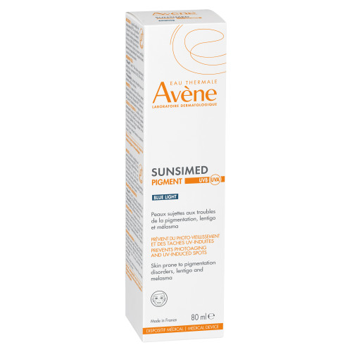 Sunsimed Pigment SPF50+ UVB UVA Lumière Bleue 80 ml