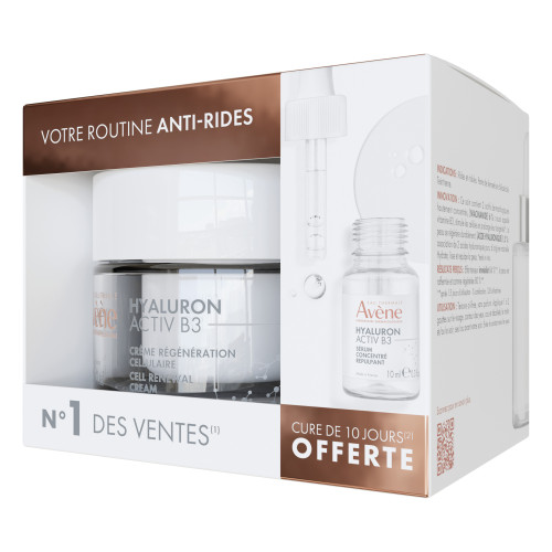 Soin Visage Régénérateur Cellulaire Hyaluron Activ B3 + Sérum Offert
