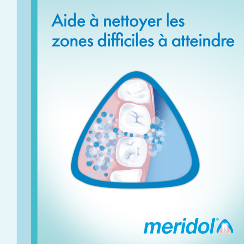 Meridol Brosse à Dents Souple Soin Complet 1pc - Gencives Sensibles