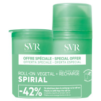 SVR Spirial Végétal Déodorant Roll-On 50ml Recharge Peaux Sensibles