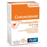 Pileje Chronobiane Orodispersible 0,9 mg 60 comp. sommeil optimisé