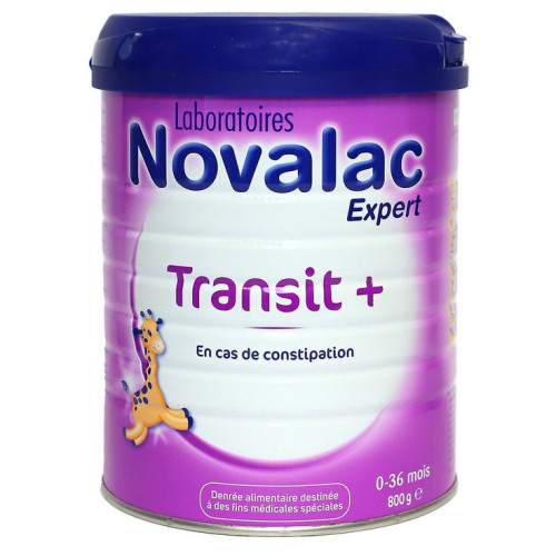 NOVALAC Expert Transit+ 800g - Soulage Constipation Bébé 0-36 mois