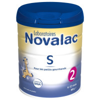 Novalac S2 Lait 6-12 Mois 800g - Croissance et Immunité