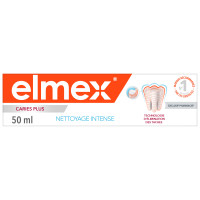 Elmex Dentifrice Nettoyage Intense 50mL - Blancheur Naturelle