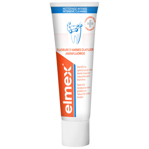 Elmex Dentifrice Nettoyage Intense 50mL - Blancheur Naturelle