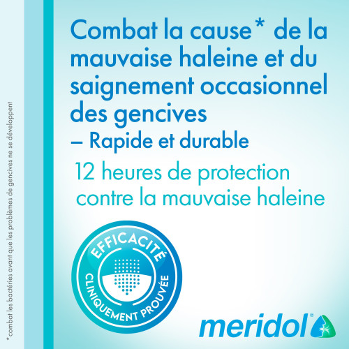 MERIDOL Bain de Bouche HALITOSIS 400mL - Fraîcheur